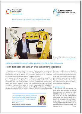Gelangen Sie hier zum Artikel der Bürgschaftsbank NRW im PDF-Format